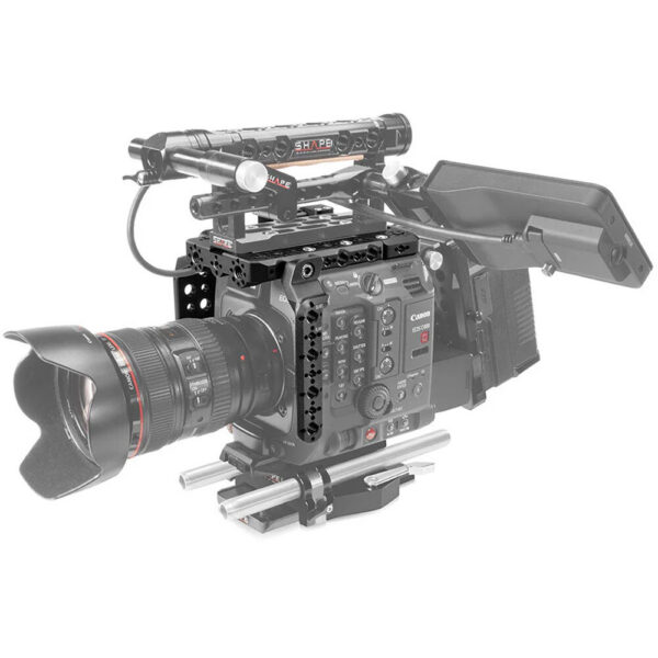 SHAPE Cage, Baseplate, Long Top Handle, Mattebox & Follow Focus Pro Kit for Canon EOS C400 view 4