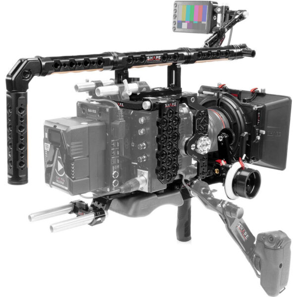 SHAPE Cage, Baseplate, Long Top Handle, Mattebox & Follow Focus Pro Kit for Canon EOS C400 view 7