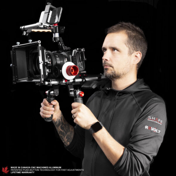 SHAPE Cage Kit with Matte Box, Follow Focus, Shoulder Mount & 18" 15mm Rods for BMPCC 6K & 4K view 7