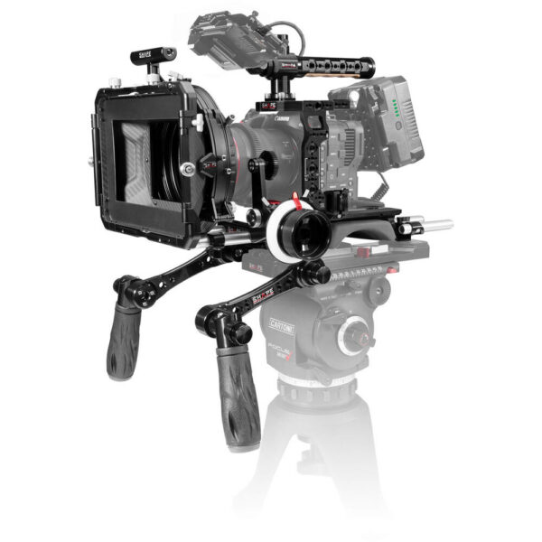 SHAPE Canon C70 Camera Cage Shoulder Rig with Matte Box & Follow Focus view 7
