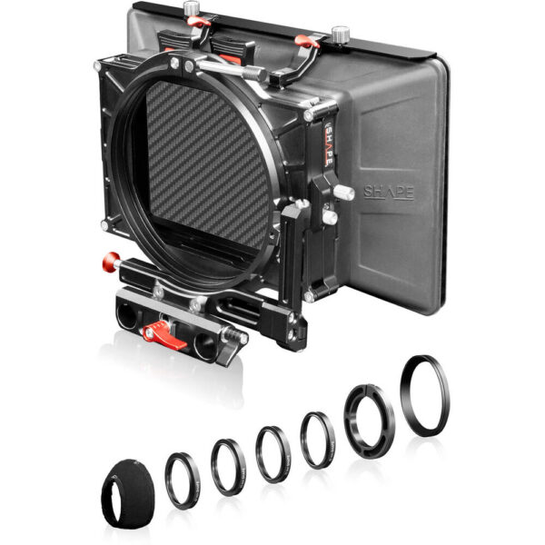 SHAPE Compact Revolt Shoulder Baseplate Kit with Follow Focus, Matte Box & Handgrips (Black) view 2