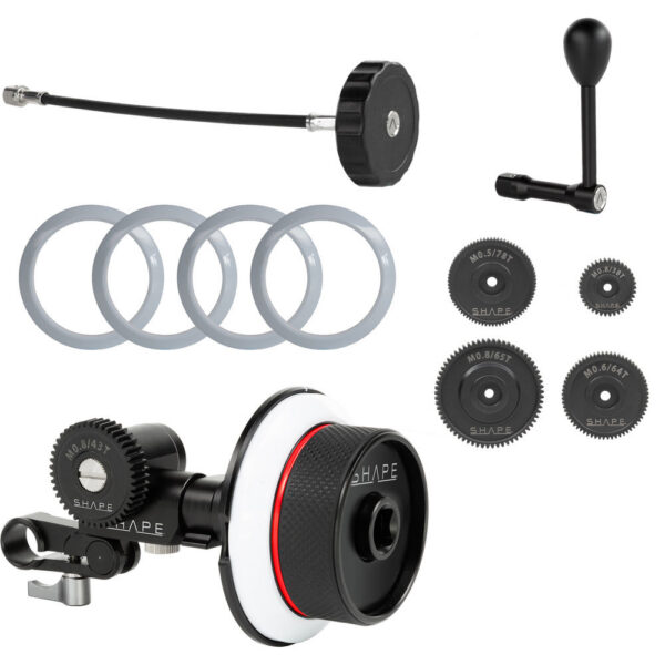 SHAPE Compact Revolt Shoulder Baseplate Kit with Follow Focus, Matte Box & Handgrips (Black) view 3
