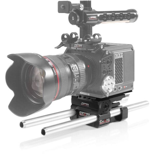 SHAPE RED KOMODO Kit with Cage, Baseplate, Top Handle, Matte Box & Follow Focus Kit