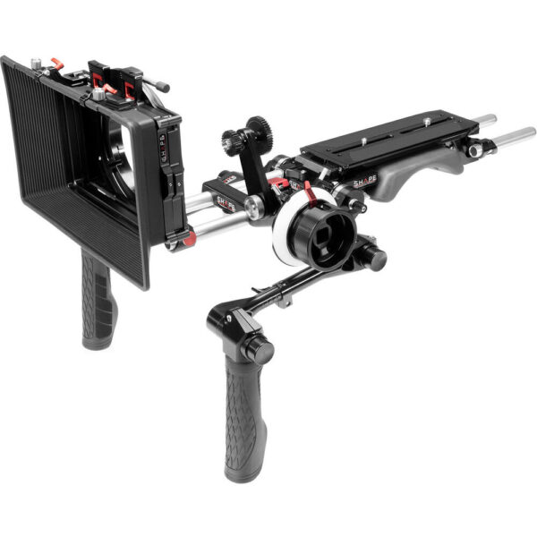 SHAPE Shoulder Rig with Baseplate, Matte Box, Follow Focus & Dual Handgrips view 4