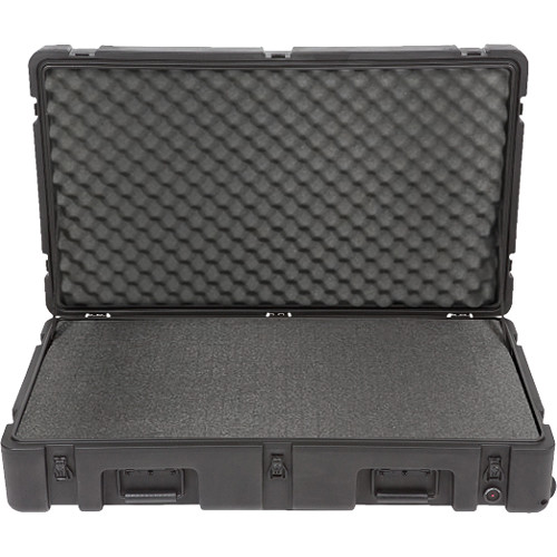 SKB R Series 3821-7 Waterproof Utility Case with Wheels (Black, Cubed Foam) view 2