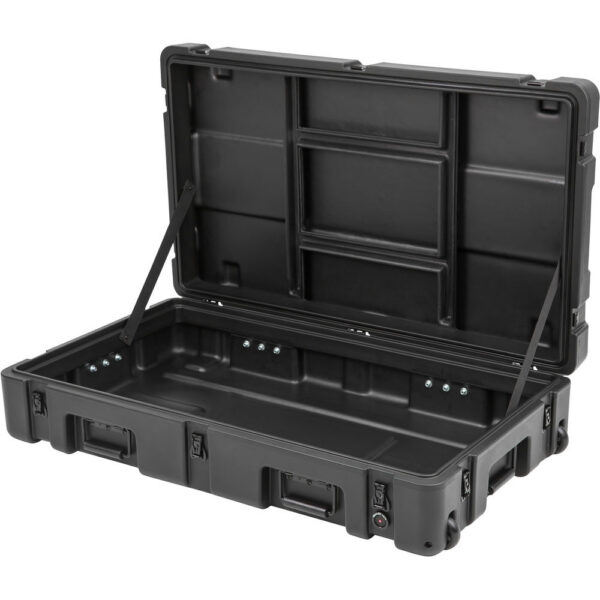 SKB R Series 3821-7 Waterproof Utility Case with Wheels (Black, No Foam) view 3