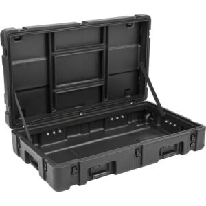 SKB R Series 3821-7 Waterproof Utility Case with Wheels (Black, No Foam)