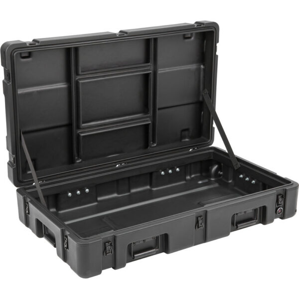SKB R Series 3821-7 Waterproof Utility Case with Wheels (Black, No Foam)