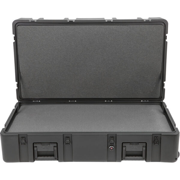 SKB R Series 4222-14 Waterproof Utility Case with Wheels (Black, Layered Foam)