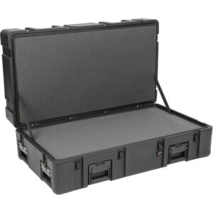 SKB R Series 4222-14 Waterproof Utility Case with Wheels (Black, Layered Foam)