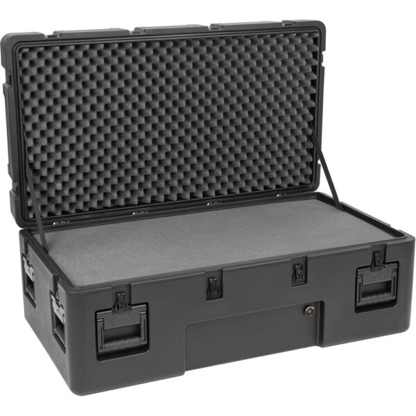 SKB R Series 4222-15 Waterproof Utility Case with Wheels (Black, Layered Foam)