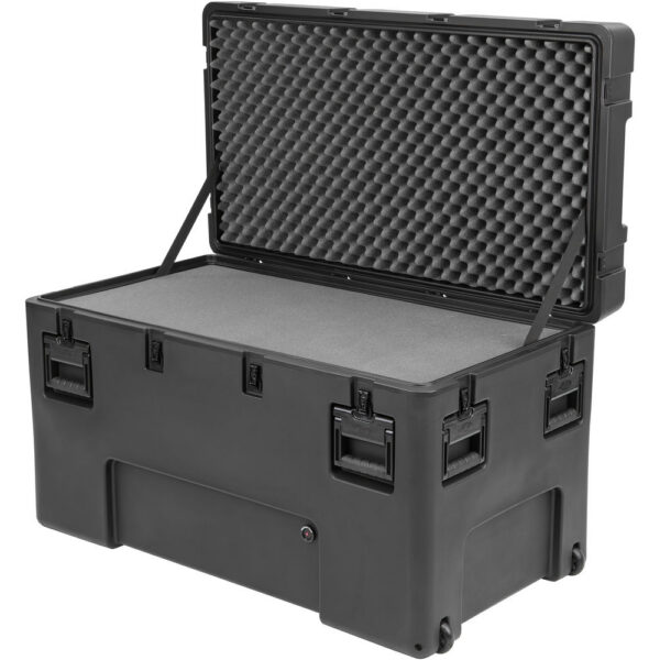 SKB R Series 4222-24 Waterproof Utility Case with Wheels (Black, Layered Foam) view 3