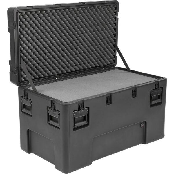 SKB R Series 4222-24 Waterproof Utility Case with Wheels (Black, Layered Foam)