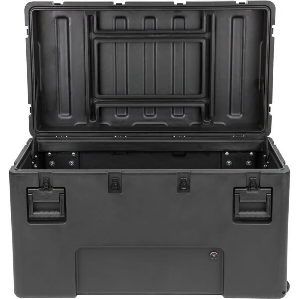 SKB R Series 4222-24 Waterproof Utility Case with Wheels (Black, No Foam)