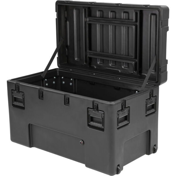 SKB R Series 4222-24 Waterproof Utility Case with Wheels (Black, No Foam) view 3