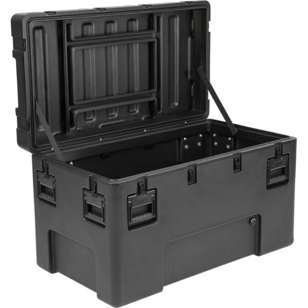 SKB R Series 4222-24 Waterproof Utility Case with Wheels (Black, No Foam)