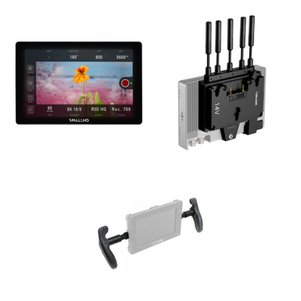 SmallHD INDIE 7 Monitor with Bolt 6 Monitor Module 1500 RX Kit (Gold Mount) view 4