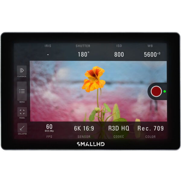SmallHD INDIE 7 RED RCP2 Monitor for KOMODO/DSMC3 with Bolt 6 1500 Receiver Handheld Kit (V-Mount) view 4