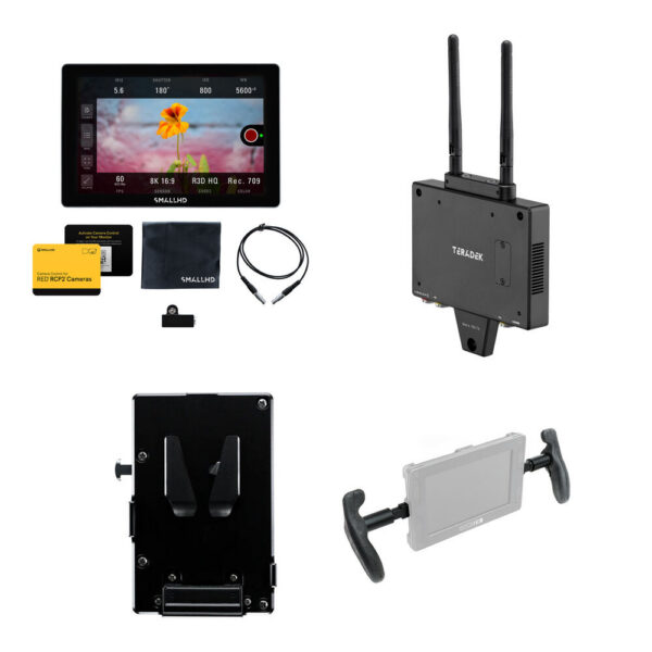 SmallHD INDIE 7 RED RCP2 Monitor for KOMODO/DSMC3 with Bolt 6 750 Transmitter Handheld Kit (V-Mount) view 6