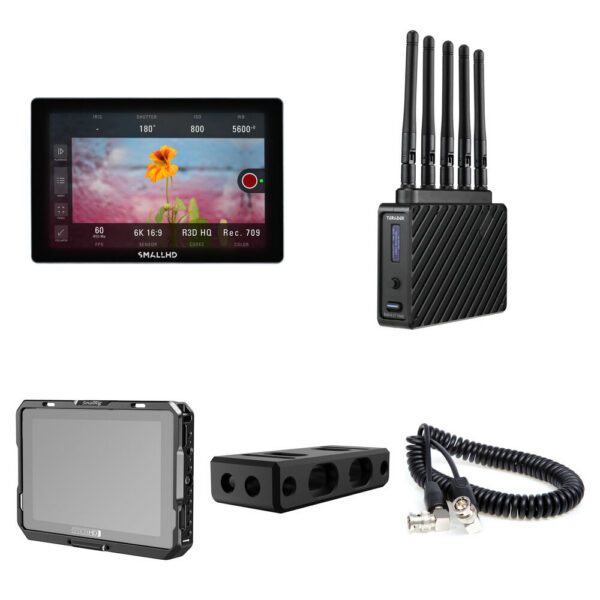 SmallHD INDIE 7 Touchscreen Monitor with Bolt 6 1500 Receiver On-Camera Kit view 5