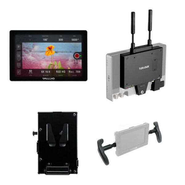 SmallHD INDIE 7 Touchscreen Monitor with Bolt 6 1500 Transmitter Handheld Kit (V-Mount) view 5