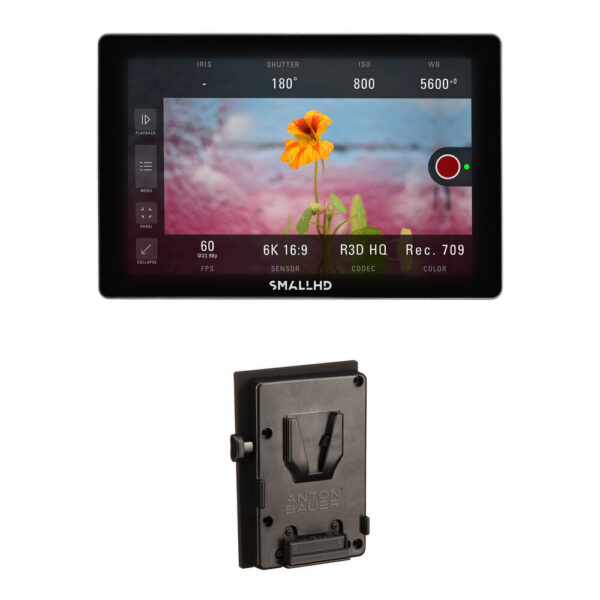 SmallHD INDIE 7 Touchscreen Monitor with Pro Battery Plate Kit (V-Mount) view 3
