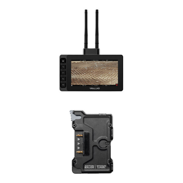 SmallHD ULTRA 5 Bolt 6 TX 750 Monitor and Battery Plate Kit (Gold Mount) view 3