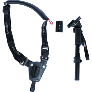 STEADYGUM Shoulder Support with 501PL Plate for ENG Cameras (XL-XXL, 13 lb Payload)