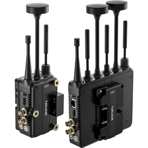 Teradek Bolt 7 Deulxe Set Zero-Delay 4K Wireless Video Transmitter and Receiver (G-Mount. Max Range)
