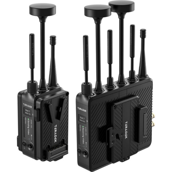 Teradek Bolt 7 Deulxe Set Zero-Delay 4K Wireless Video Transmitter and Receiver (V-Mount. Max Range)