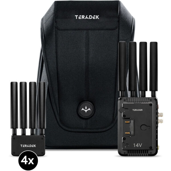 Teradek Prism Mobile 5G Backpack 859 with 4 x 5G Modems (Gold Mount)