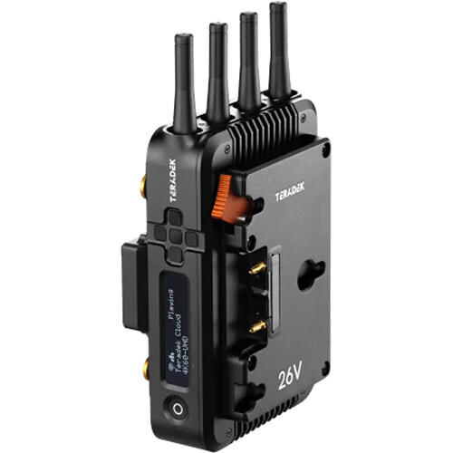 Teradek Prism Mobile 5G Gov Dual-Modem 5G-SW HEVC/AVC Encoder (Sierra Wireless, Gold Mount)