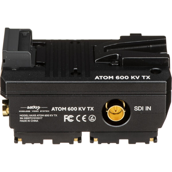 Vaxis ATOM 600 KV Wireless TX/RX Kit for RED KOMODO (V-Mount, Black) view 4