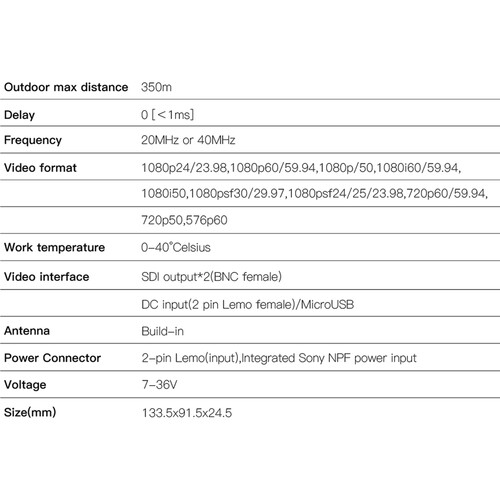 Vaxis Storm 1000XR Receiver view 3
