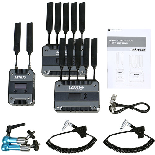 Vaxis Storm 3000 Wireless TX with Dual RX Kit (V-Mount) view 5
