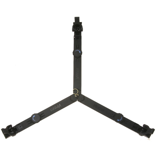 Vinten 3880-3 Two-Stage Aluminum Pozi-Loc EFP Tripod with Versine 360 Fluid Head & Ground Spreader view 3